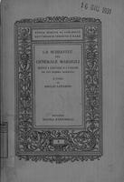 La schiavitu del generale Marsigli sotto i tartari e i turchi da lui stesso narrata . a cura di Emilio Lovarini
