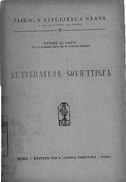 Letteratura soviettista . Ettore Lo Gatto