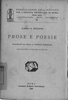 Prose e poesie . Alessio N. Apuchtin ; traduzione dal russo di Virgilio Narducci ; prefazione di Ettore Lo Gatto