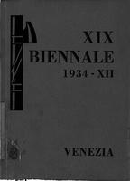 XIX Esposizione biennale internazionale d'arte, 1934 : catalogo