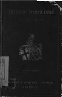 Codice nobiliare araldico : legislazione nobiliare vigente e retrospettiva ...  per cura dei dott. G. degli Azzi e G. Cecchini